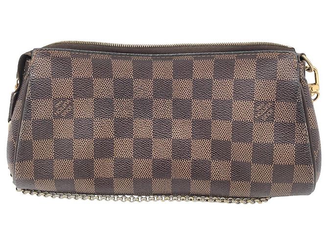 Louis Vuitton Eva Damier Ebene Marrone - vista 2