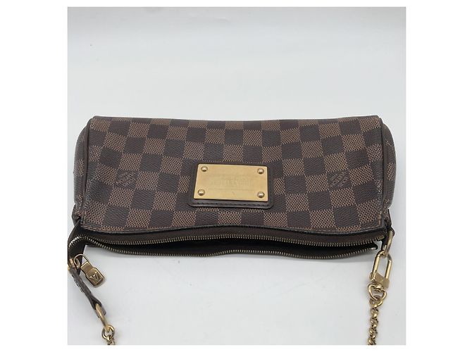 Louis Vuitton Eva Damier Ebene Marrone - vista 5