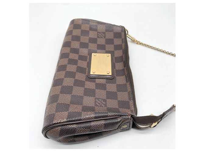 Louis Vuitton Eva Damier Ebene Marrone - vista 6