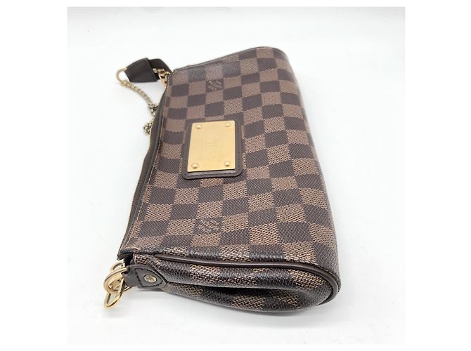 Louis Vuitton Eva Damier Ebene Marrone - vista 7
