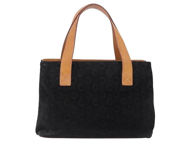 Céline Celine C Macadam Suede Noir - vue 2