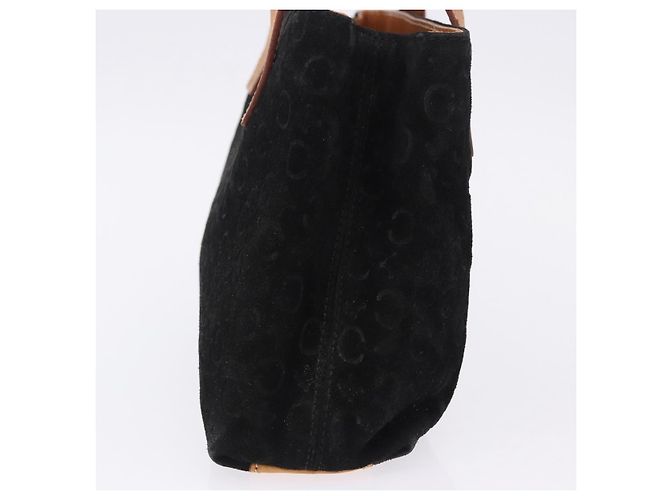 Céline Celine C Macadam Suede Noir - vue 3
