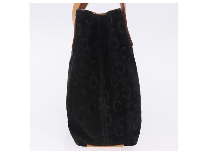 Céline Celine C Macadam Suede Noir - vue 4