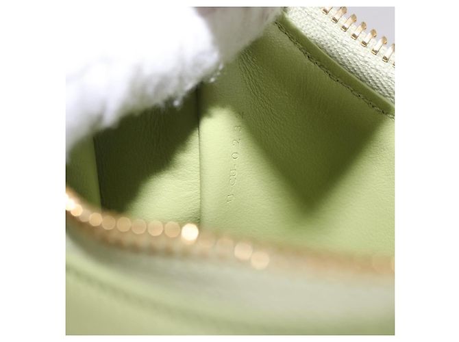 Céline Celine Ava Leather Mini Verde - vista 6