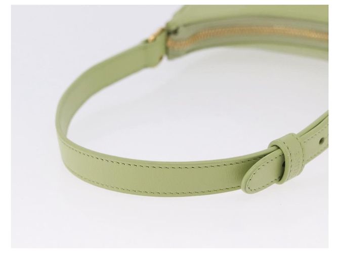 Céline Celine Ava Leather Mini Verde - vista 7