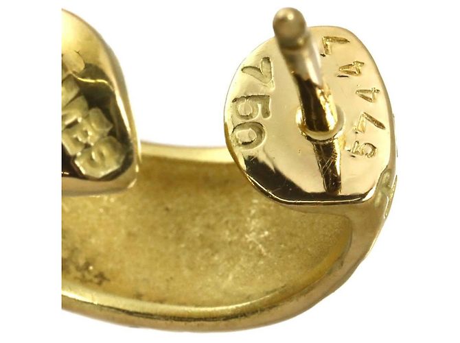 Hermès Orecchini Hermes Toubou H in oro giallo 18K - vista 5