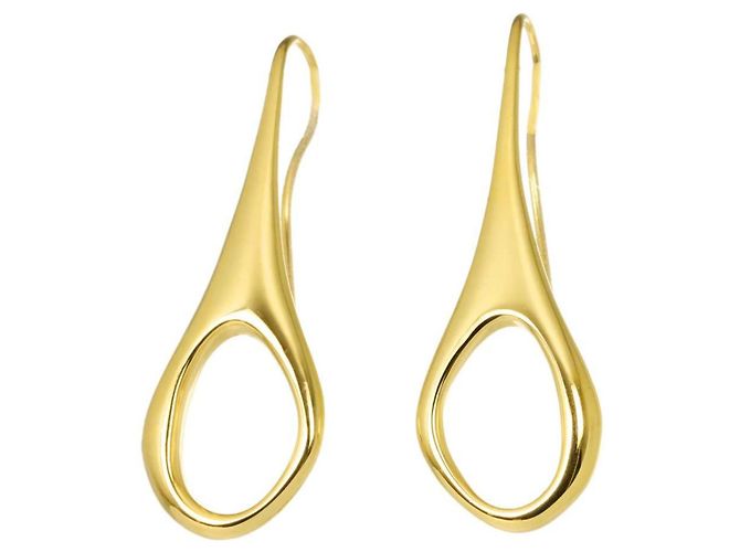 Orecchini a goccia Gucci in oro giallo 18K - vista 2