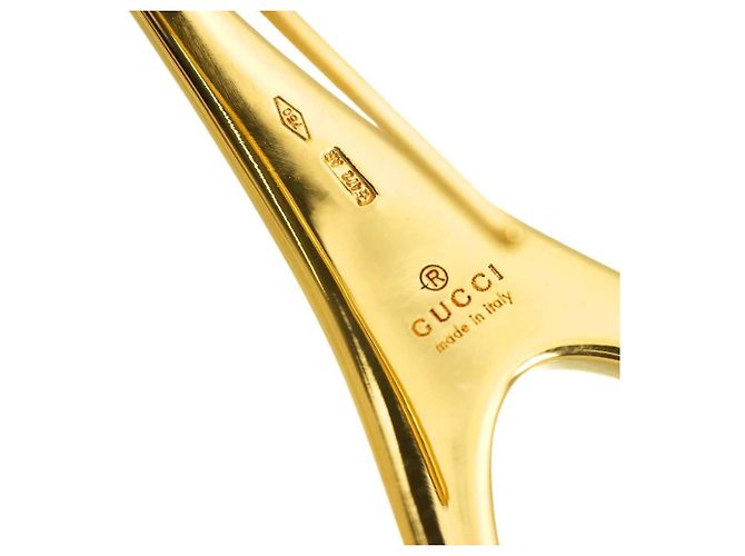 Orecchini a goccia Gucci in oro giallo 18K - vista 5