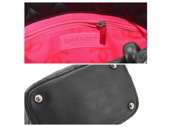 Borsa tote piccola Chanel Cambon Line Nero - vista 7