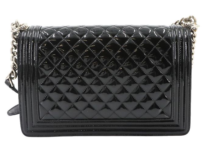 Chanel Boy Chain Schultertasche Schwarz - Ansicht 2