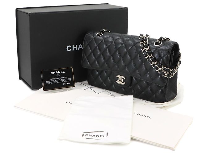 Timeless Borsa a spalla con catena Chanel Matelasse 25 Nero - vista 2