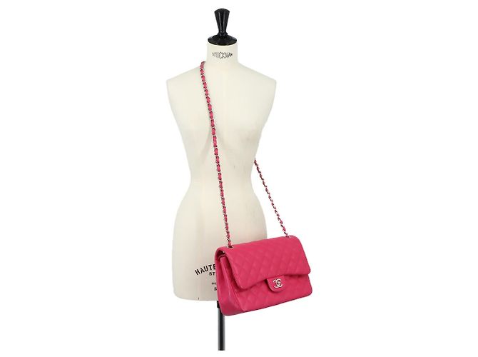 Borsa a tracolla Chanel Matelasse 30 con catena Rosa - vista 10