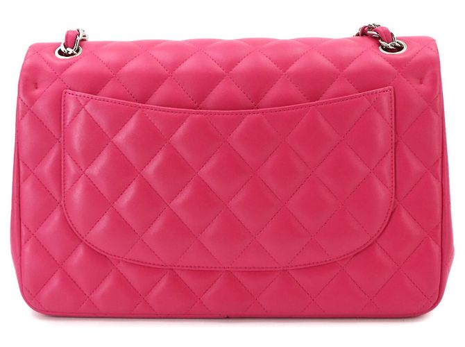 Borsa a tracolla Chanel Matelasse 30 con catena Rosa - vista 2