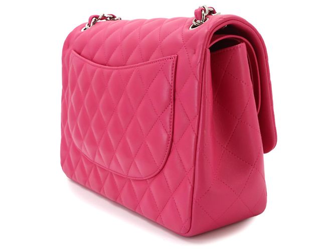 Borsa a tracolla Chanel Matelasse 30 con catena Rosa - vista 3