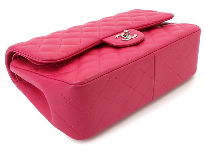 Borsa a tracolla Chanel Matelasse 30 con catena Rosa - vista 4