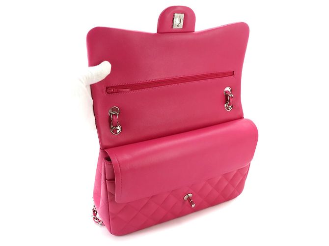Borsa a tracolla Chanel Matelasse 30 con catena Rosa - vista 6