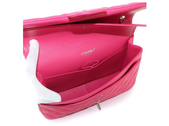 Borsa a tracolla Chanel Matelasse 30 con catena Rosa - vista 7