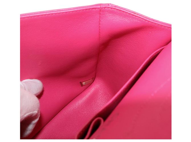 Borsa a tracolla Chanel Matelasse 30 con catena Rosa - vista 8