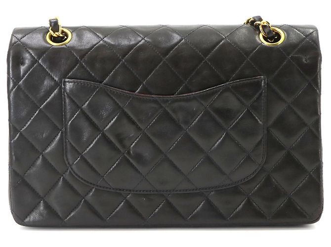 Timeless Borsa a spalla con catena Chanel Matelasse 25 Nero - vista 3
