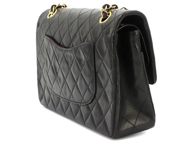 Timeless Borsa a spalla con catena Chanel Matelasse 25 Nero - vista 4