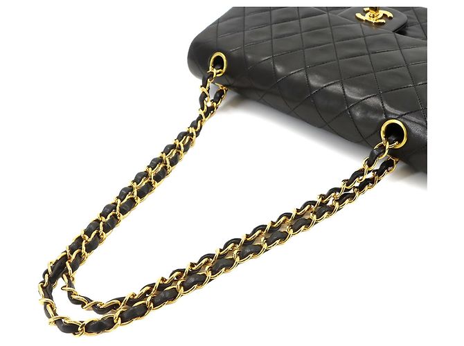 Timeless Borsa a spalla con catena Chanel Matelasse 25 Nero - vista 6
