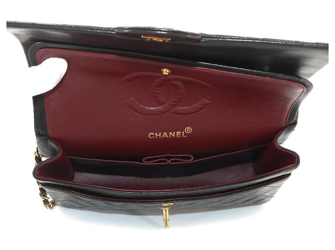 Timeless Borsa a spalla con catena Chanel Matelasse 25 Nero - vista 8