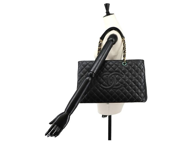 Borsa Tote Chanel Matelasse con catena Nero - vista 10