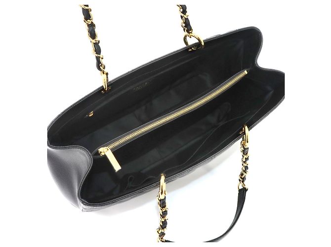 Borsa Tote Chanel Matelasse con catena Nero - vista 7