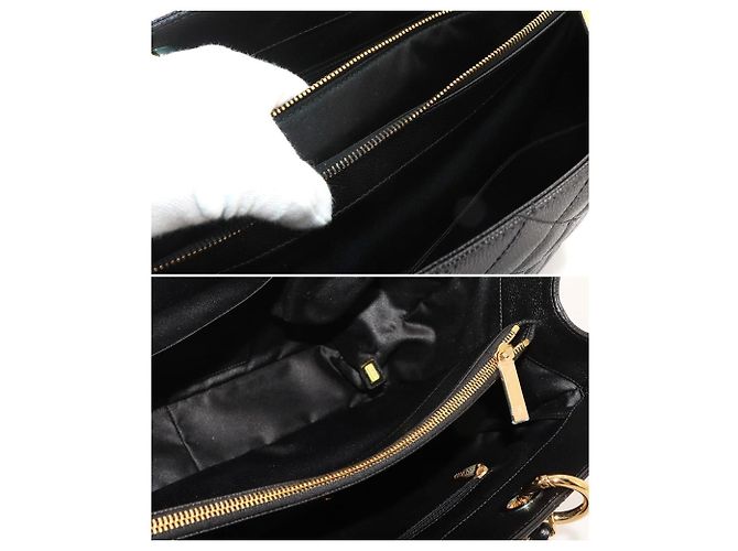 Borsa Tote Chanel Matelasse con catena Nero - vista 9