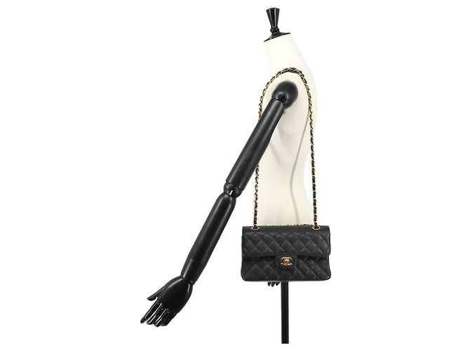 Borsa a tracolla Chanel Matelasse 23 con catena Nero - vista 10