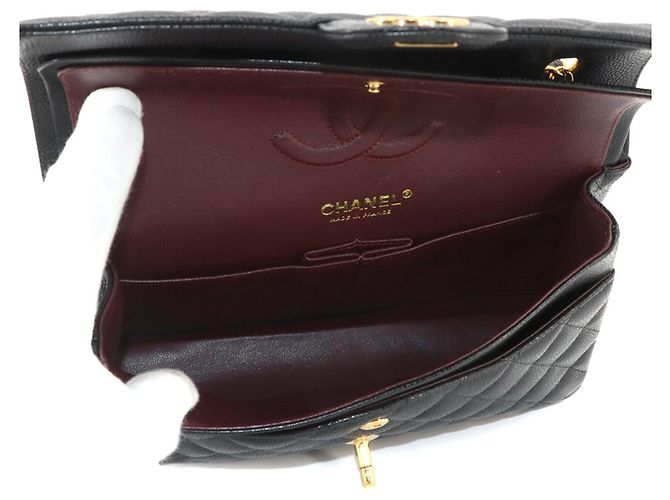 Borsa a tracolla con catena Chanel Matelasse 25 Nero - vista 7