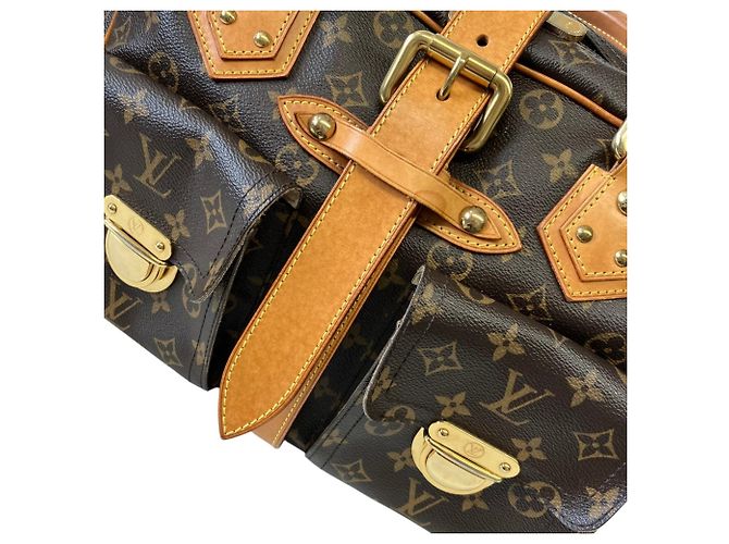 Borsa Louis Vuitton Manhattan GM Marrone - vista 7