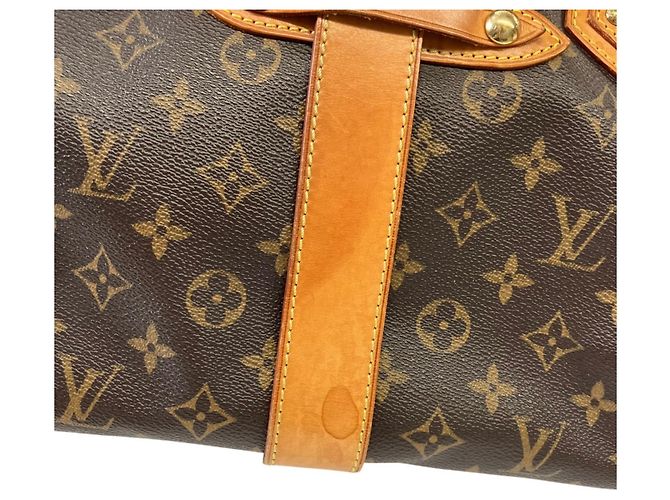 Borsa Louis Vuitton Manhattan GM Marrone - vista 8