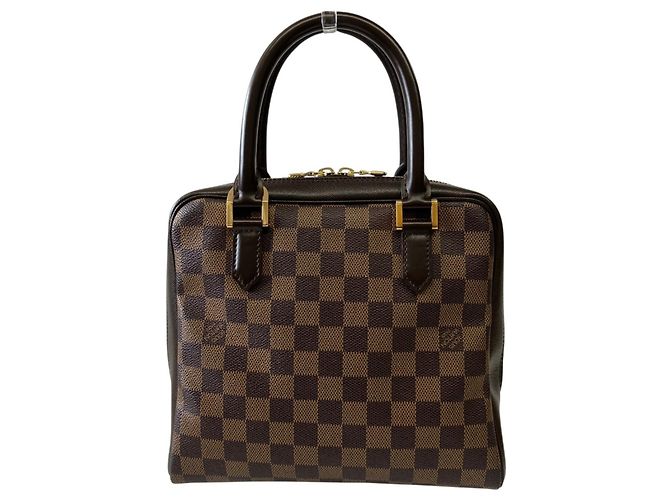 Borsa Louis Vuitton Brera in tela Damier Marrone - vista 2