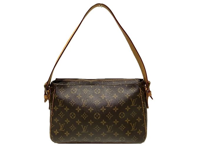 Louis Vuitton Vivacite GM Schultertasche Braun - Ansicht 2