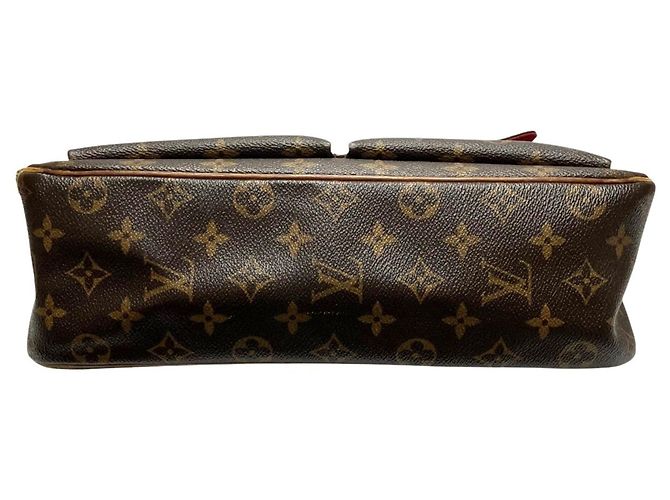 Louis Vuitton Vivacite GM Schultertasche Braun - Ansicht 3