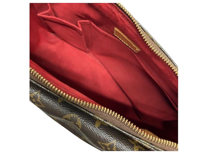 Louis Vuitton Vivacite GM Schultertasche Braun - Ansicht 5