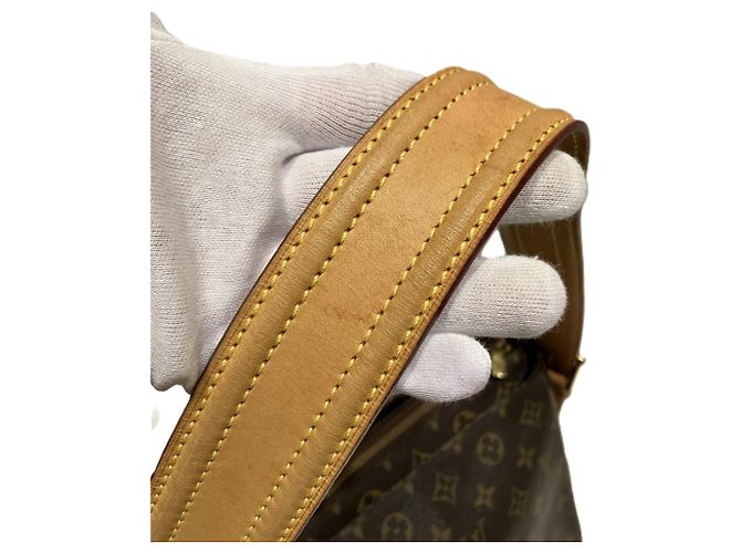 Louis Vuitton Vivacite GM Schultertasche Braun - Ansicht 9