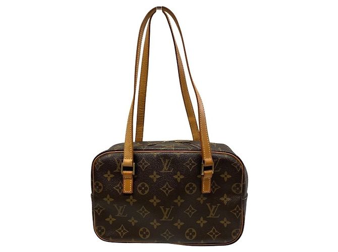 Borsa a tracolla Louis Vuitton Cite MM Marrone - vista 2