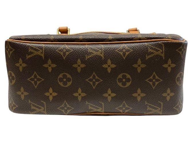 Borsa a tracolla Louis Vuitton Cite MM Marrone - vista 3