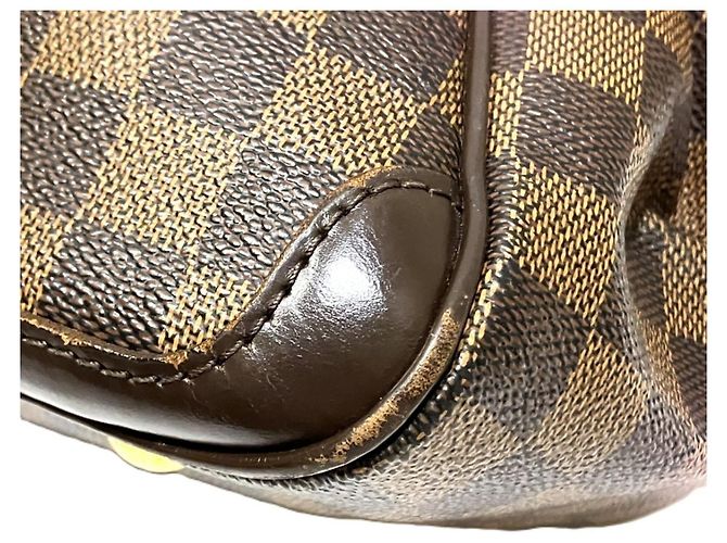 Borsa Louis Vuitton Verona PM Marrone - vista 8