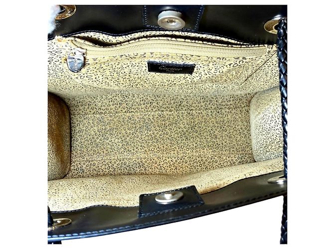 Cartier Panthère Leder-Tote-Bag Schwarz - Ansicht 5