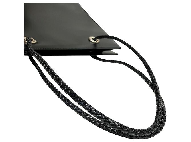 Cartier Panthère Leder-Tote-Bag Schwarz - Ansicht 9