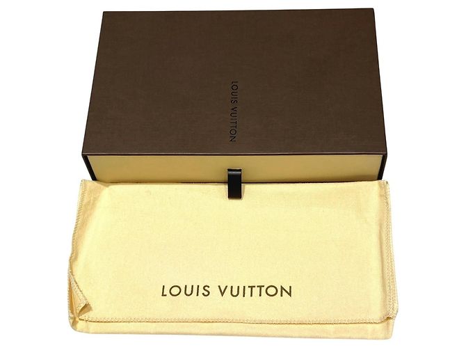Sarah Cartera larga Louis Vuitton Damier Canvas Castaño - vista 5