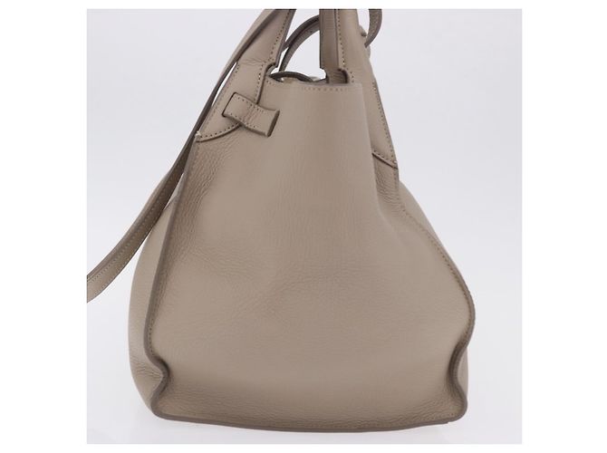 Céline Celine Big Grained Calfskin Medium Beige - vista 3