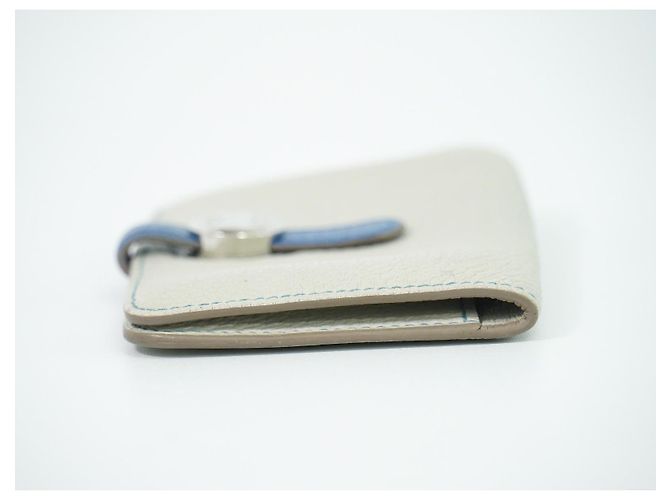 Hermès Dogon Compact Leather Marrone - vista 3