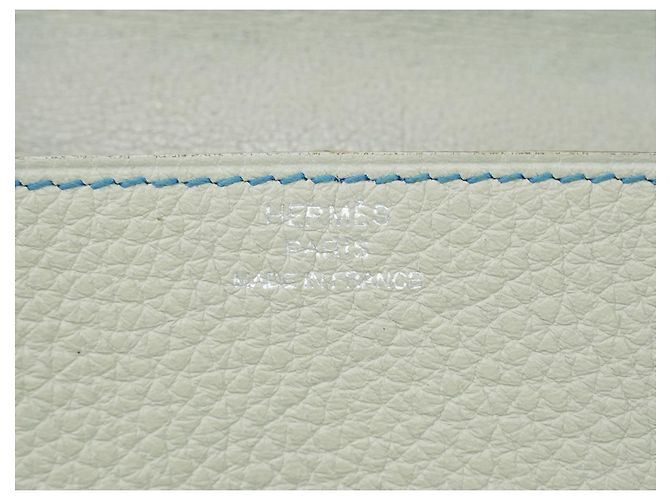 Hermès Dogon Compact Leather Marrone - vista 5