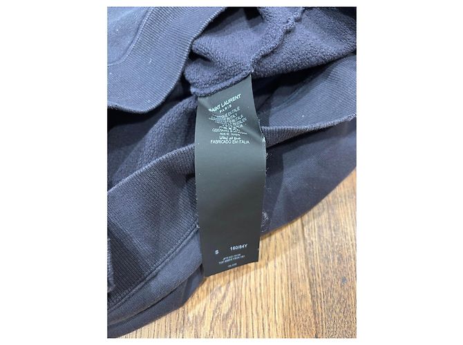 Autre Marque Hoodie Saint Laurent Paris Azul escuro - vista 5