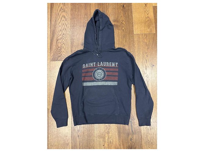 Autre Marque Hoodie Saint Laurent Paris Azul escuro - vista 9