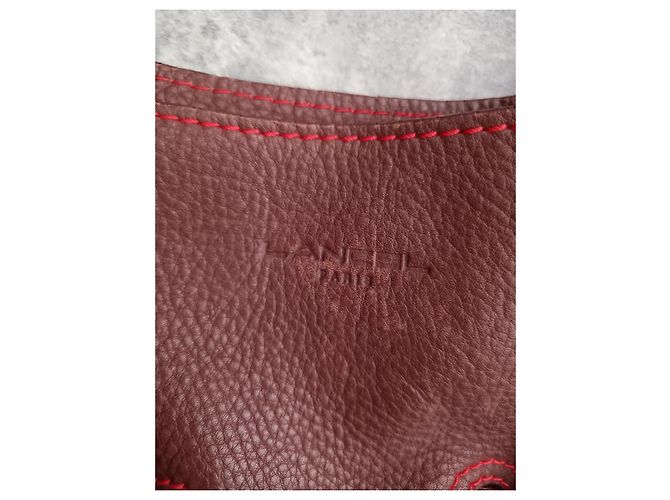Lancel Shopper aus braunem Leder - Ansicht 3